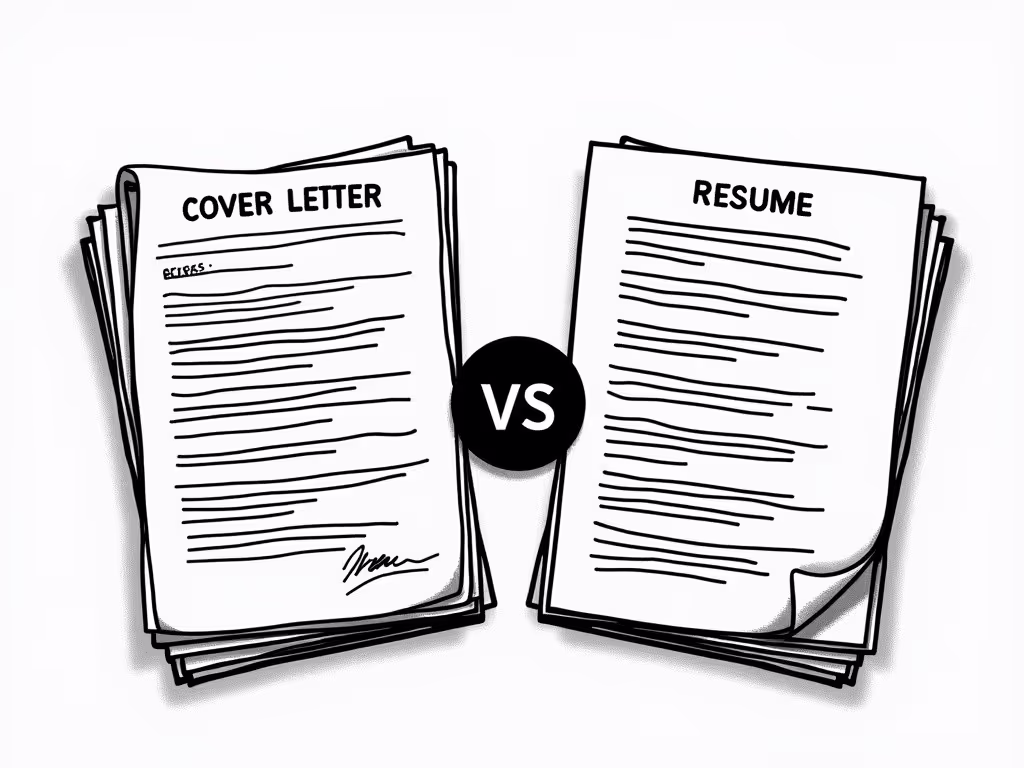 Decoding the 3 Main Differences: Resume vs. Cover Letter