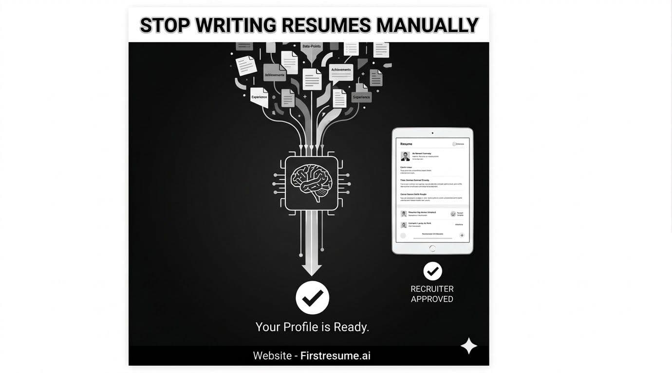 Stop Writing Resumes Manually
