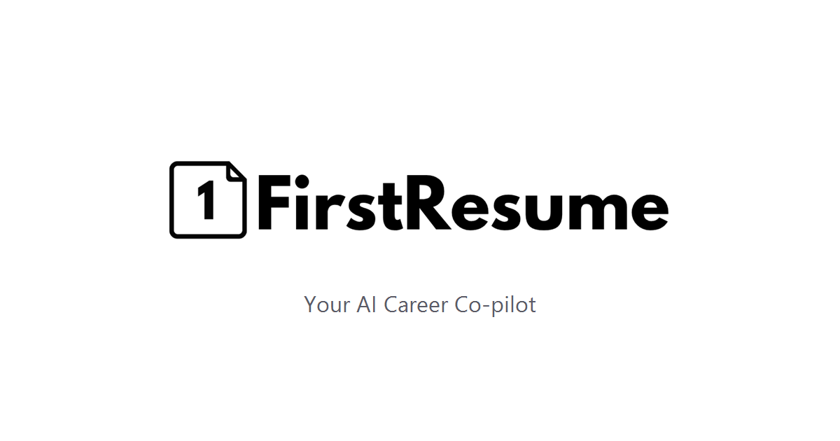 Firstresume
